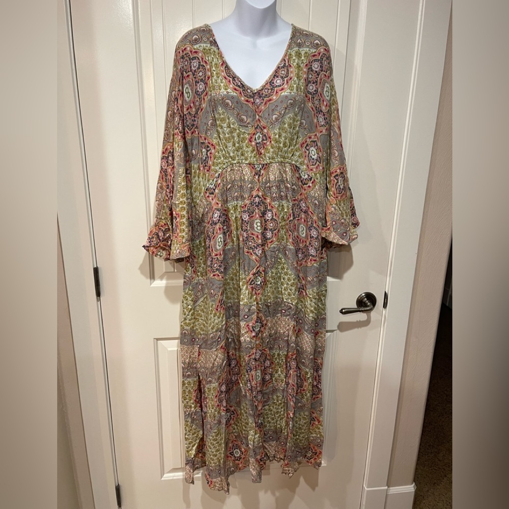 World Market soft rayon dress XL